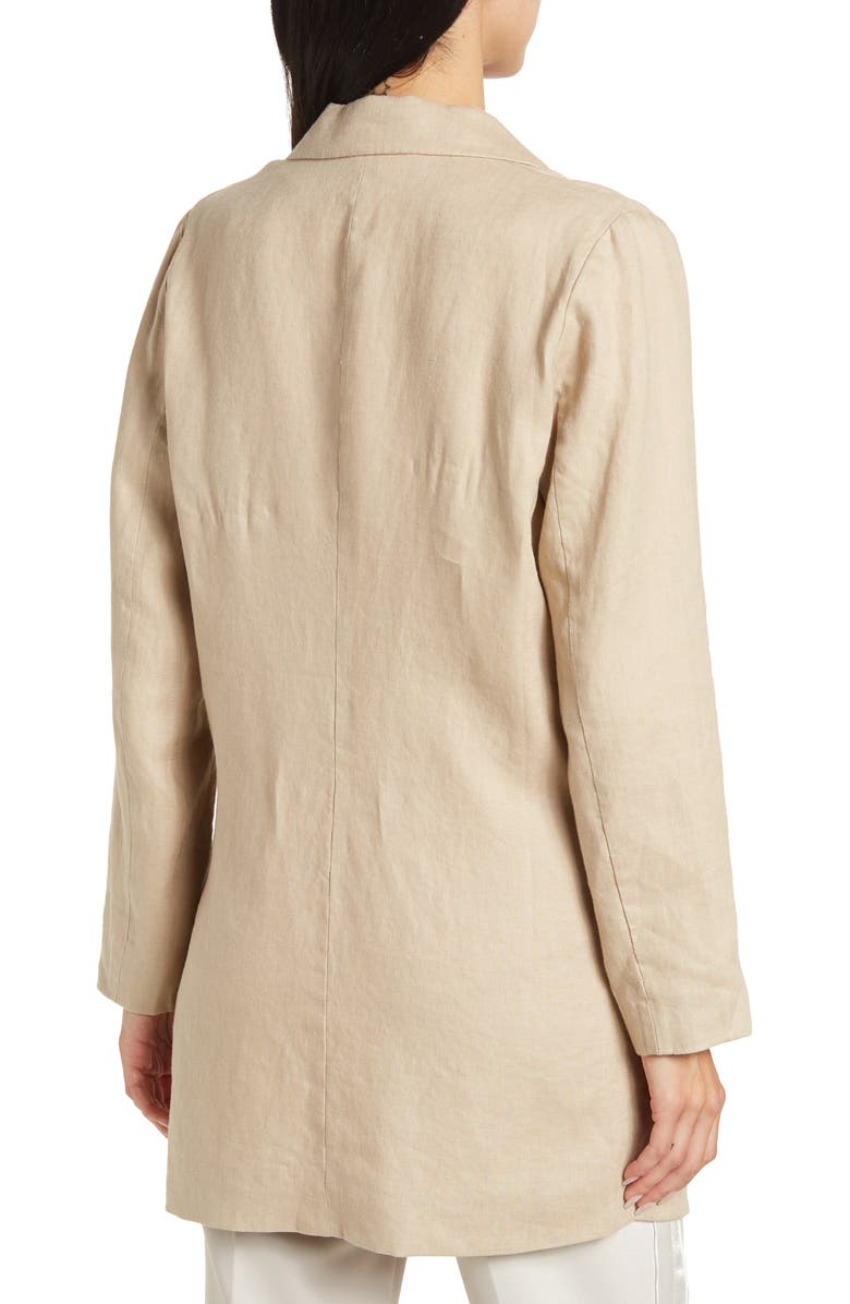 Belle & Bloom Princess Anna Linen Blazer, Alternate, color, Sand