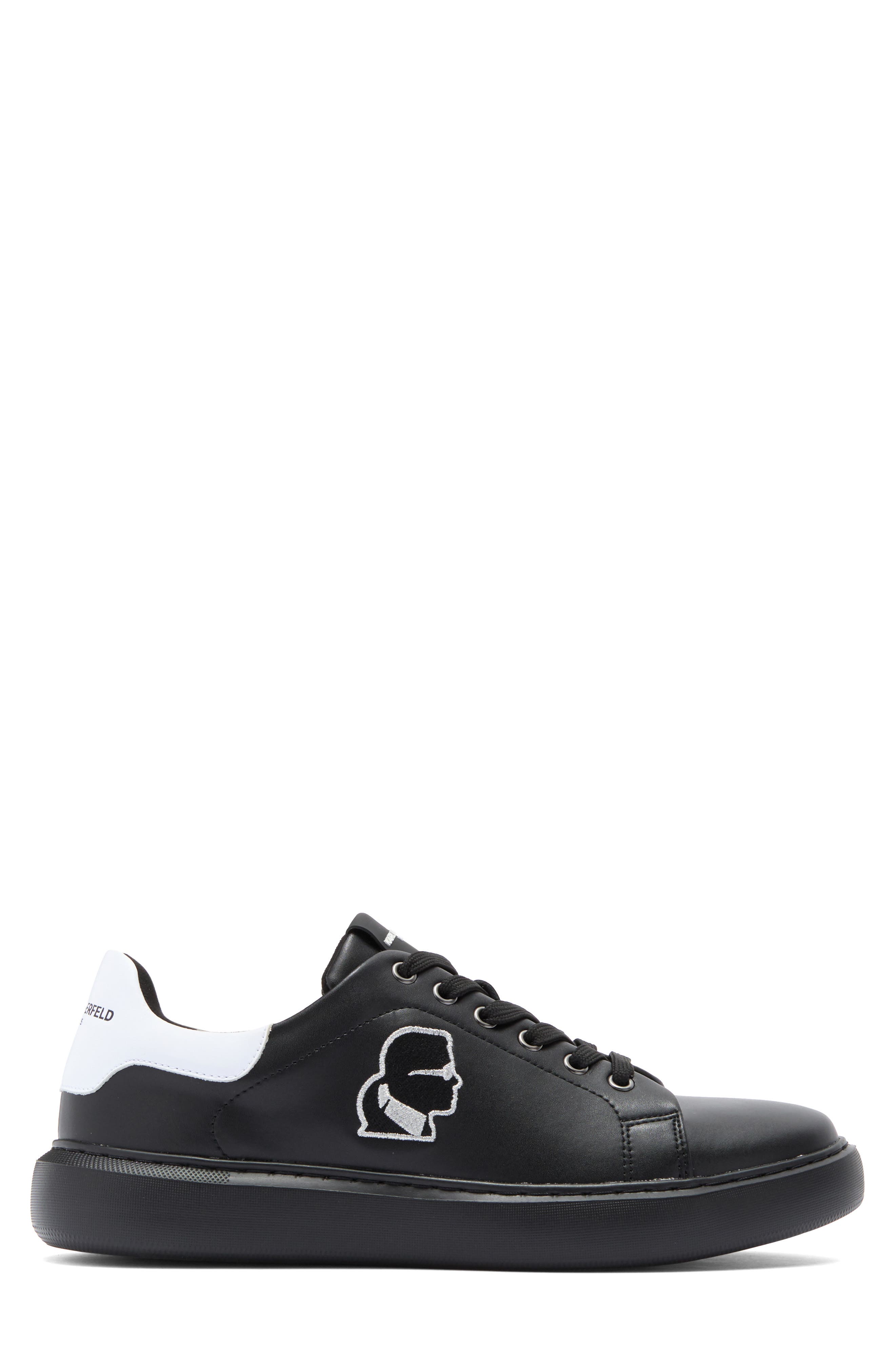 KARL LAGERFELD PARIS Low Top Sneaker, Alternate, color, 