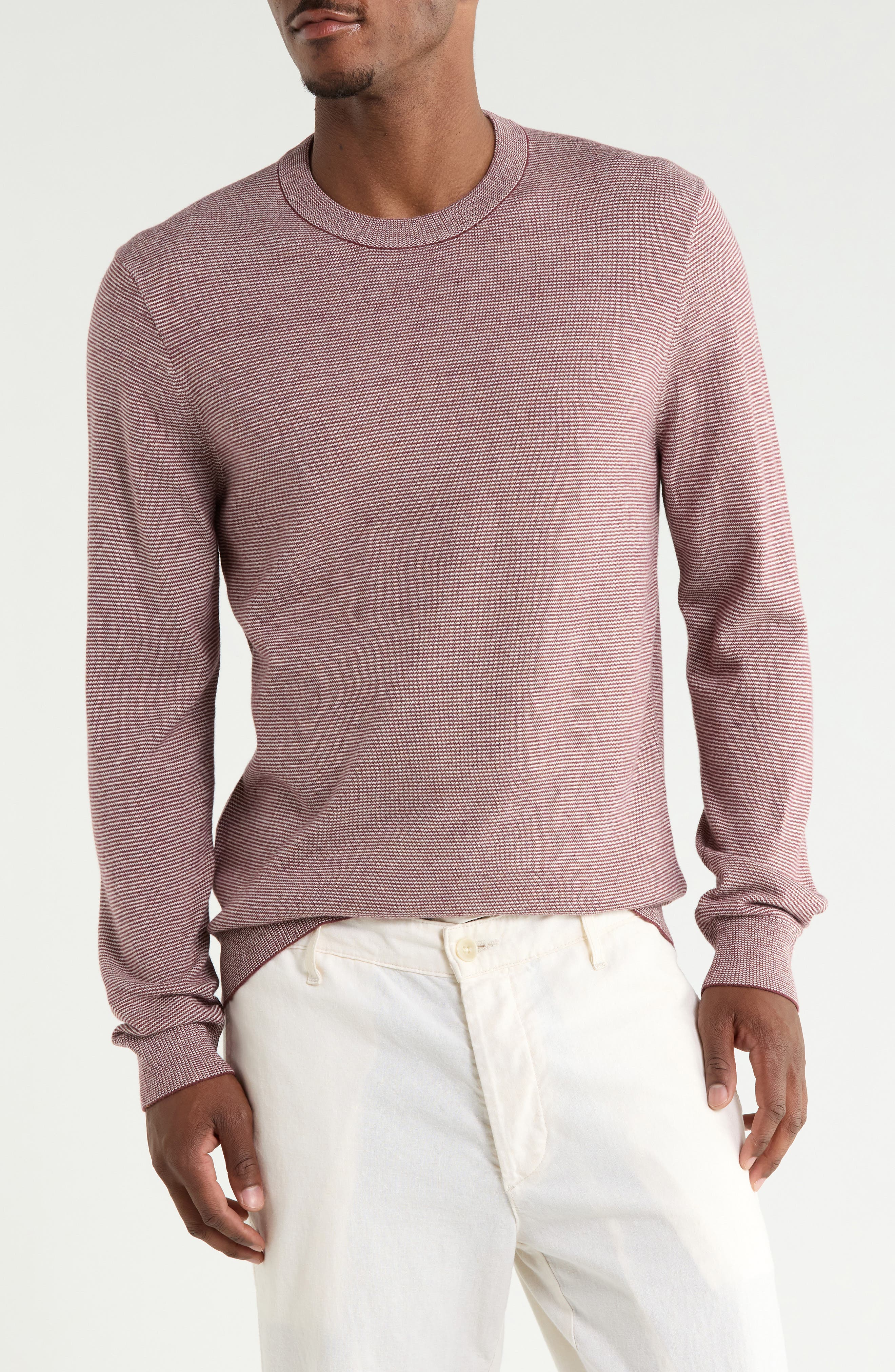 BURGUNDY PORT STRIPE
