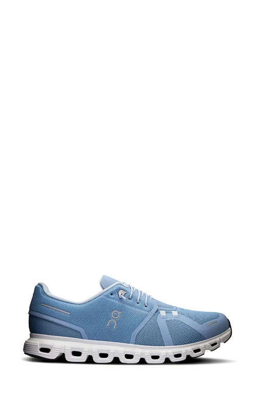 On Cloud 6 Sneakers In Chambray/white