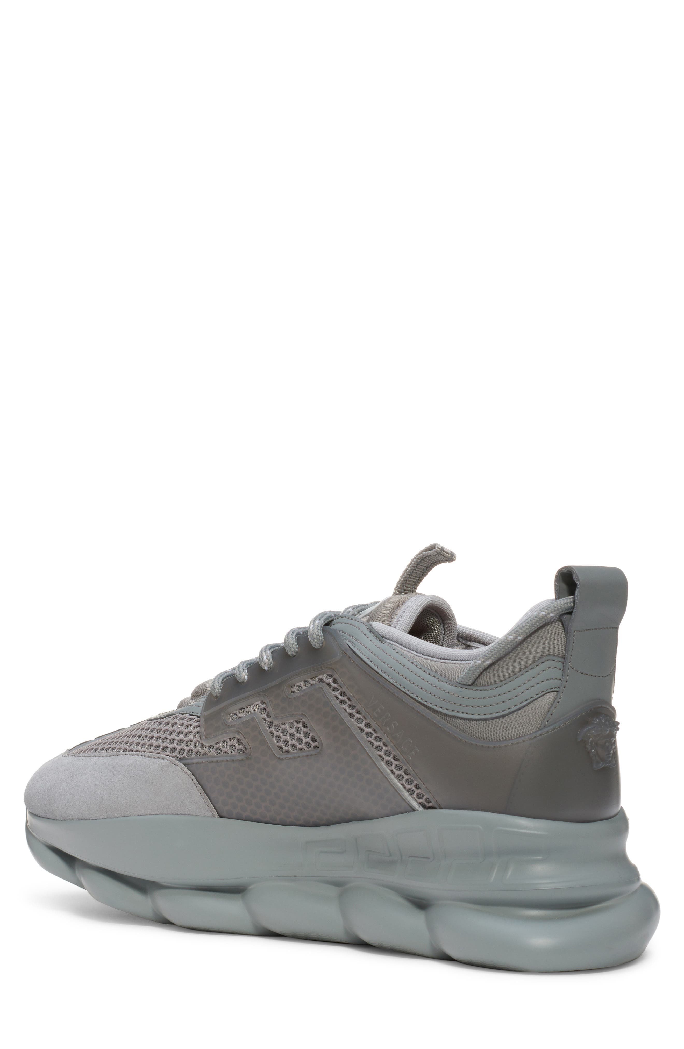Chain Reaction Sneaker, Alternate, color, GREY