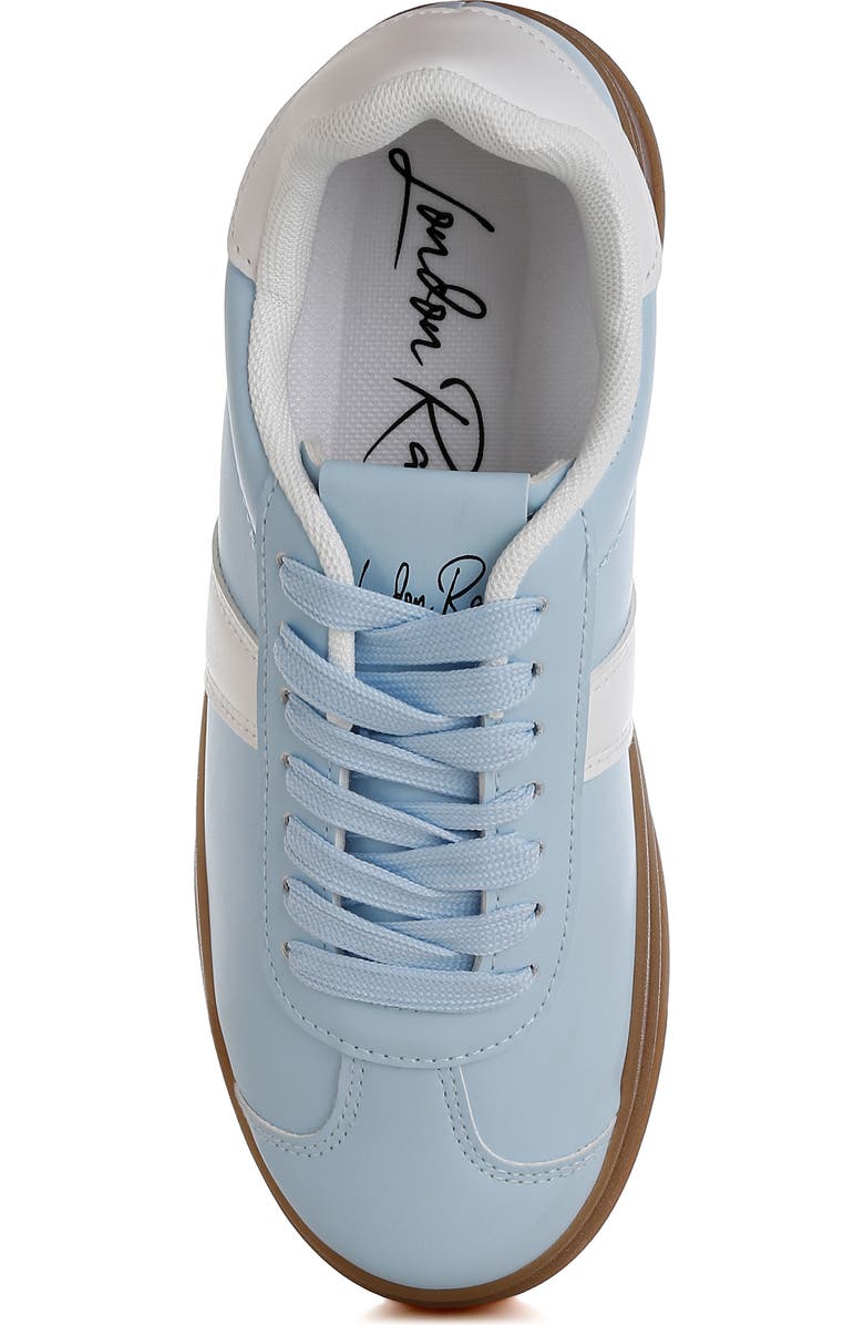 LONDON RAG Knockout Low Top Sneaker, Alternate, color, Light Blue