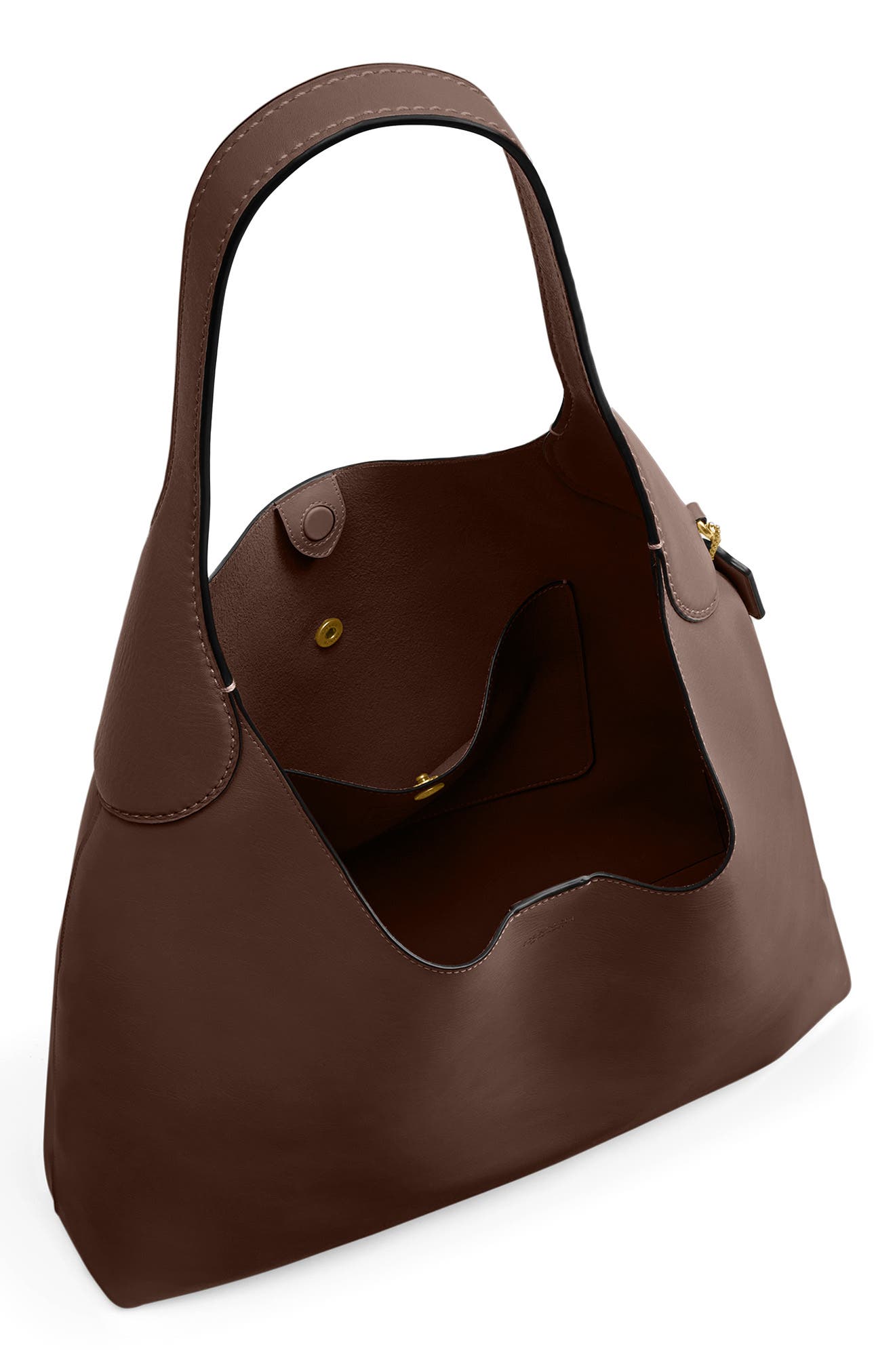 COACH Brooklyn 39 Shoulder Bag, Alternate, color, Maple