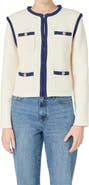 Endless Rose Braided Trim Knit Jacket