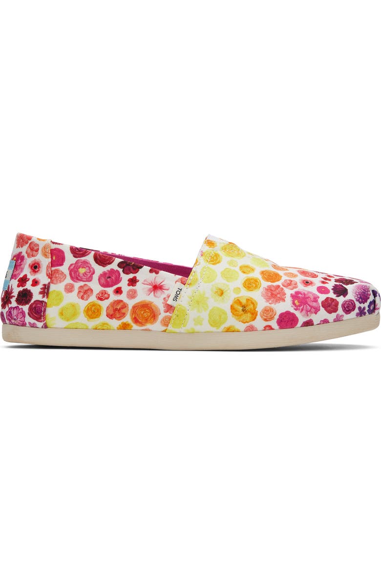 TOMS x Paper Source Alpargata Slip-On Sneaker, Alternate, color,