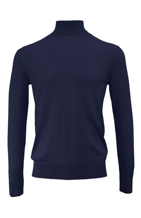 Ronan Merino Wool Turtleneck Sweater
