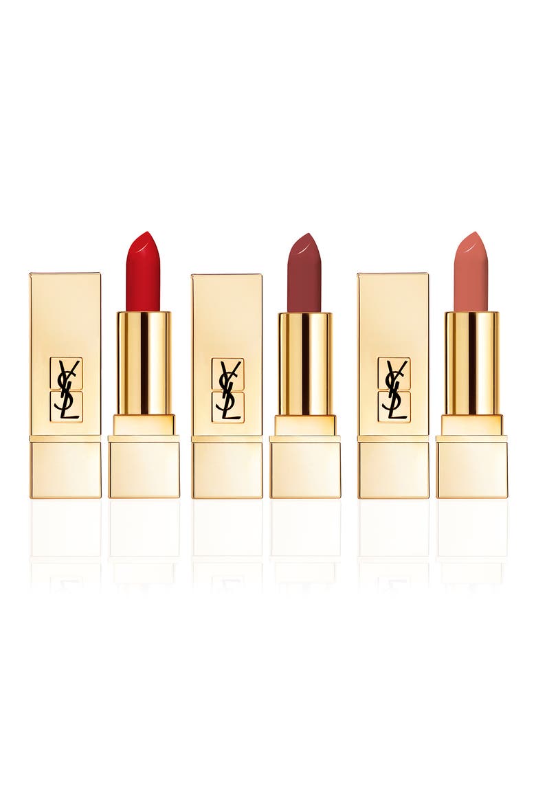 Travel Size Rouge Pur Couture Lipstick Trio (Nordstrom Exclusive) USD $62 Value, Alternate, color, NO COLOR