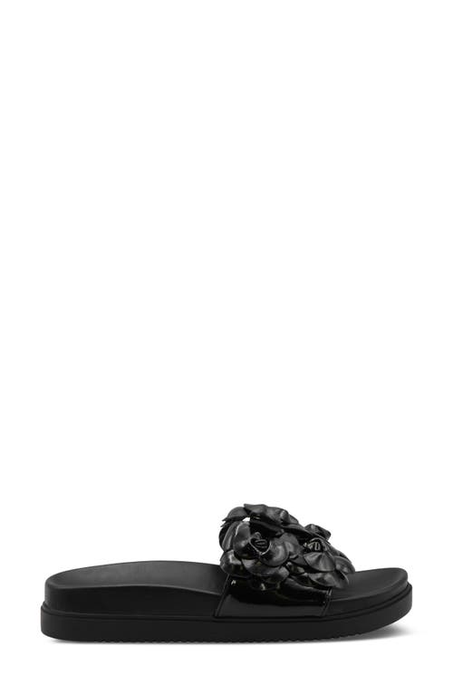 Charles By Charles David Phoetic Flatform Slide Sandal In Black