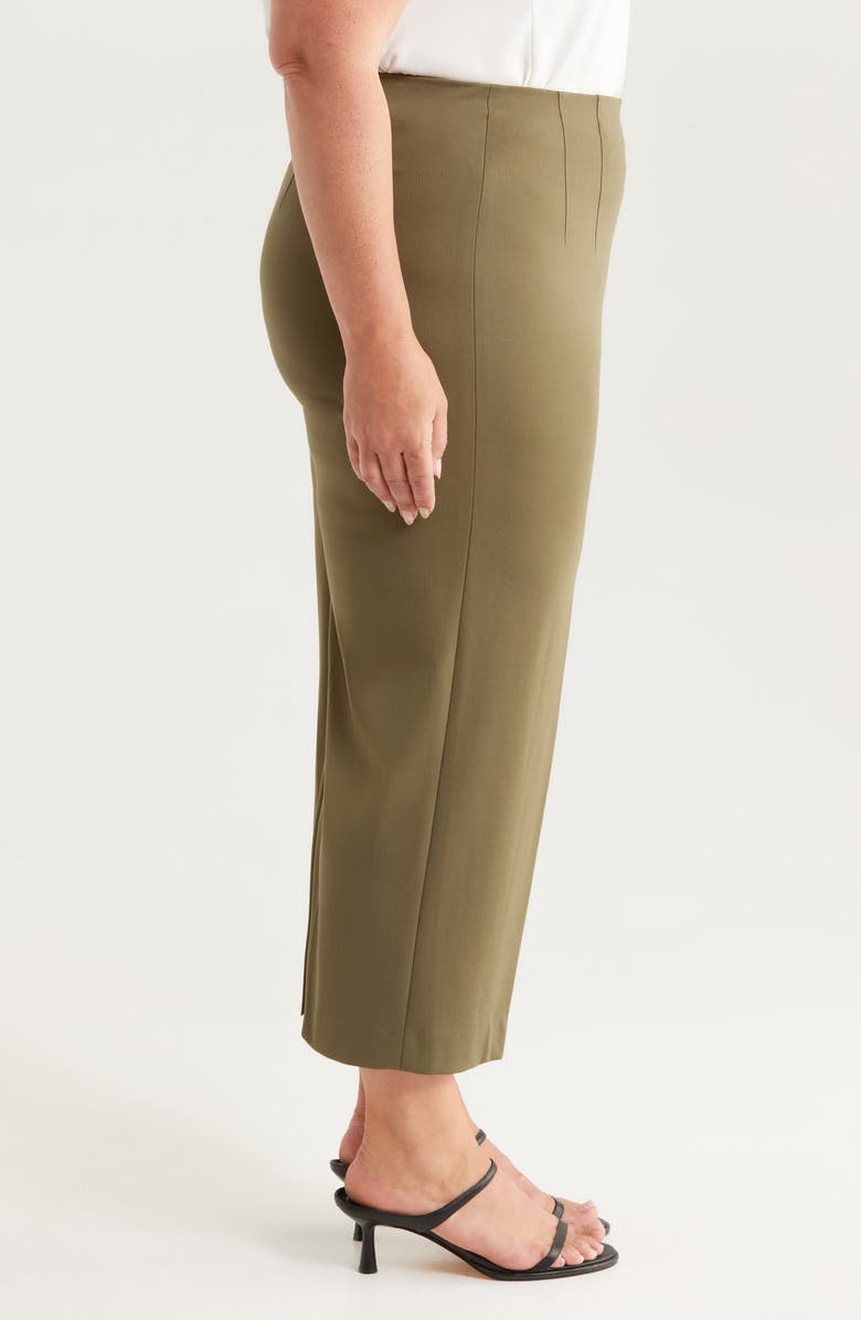 Anne Klein High Waist Pull-On Wide Leg Pants, Alternate, color,