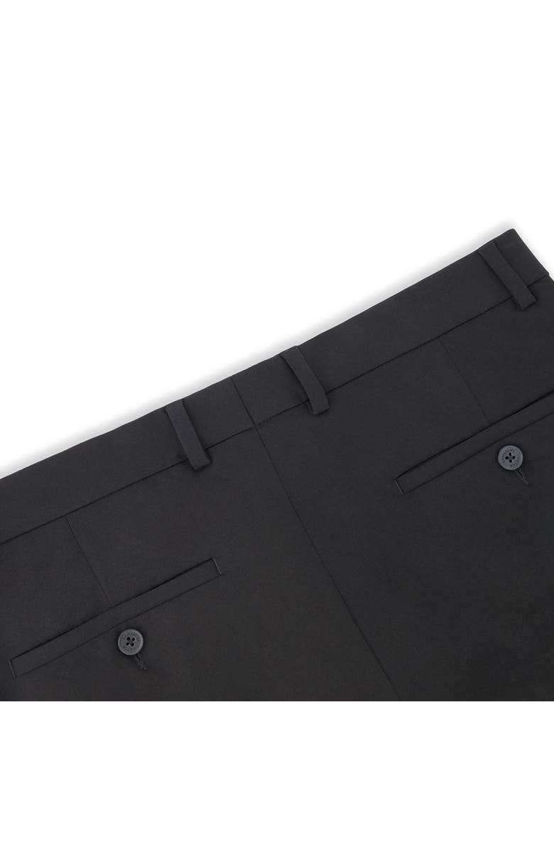 Victor Emmanuel Vince Flat Front Stretch Dress Pants, Alternate, color,