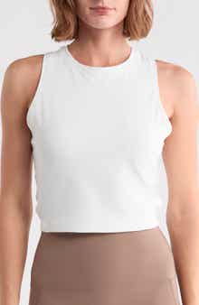 Kyra Nude Tech High Neck Tank