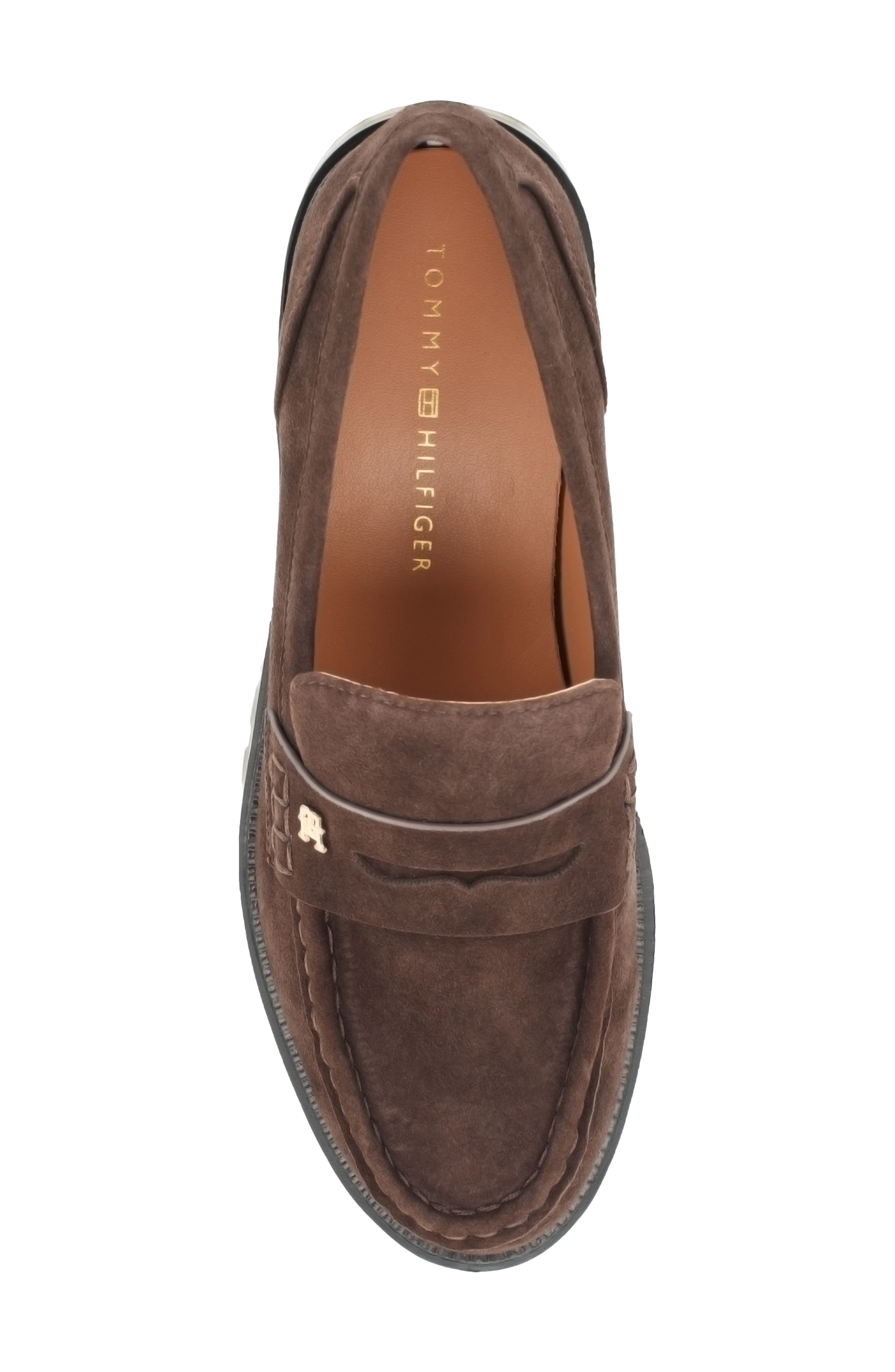 Yesen Faux Leather Loafer, Alternate, color, NEW DARK BROWN