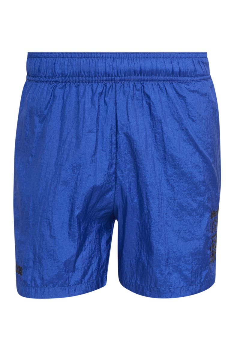 Performance Crinkled Shorts, Alternate, color, TEAM ROYAL BLUE