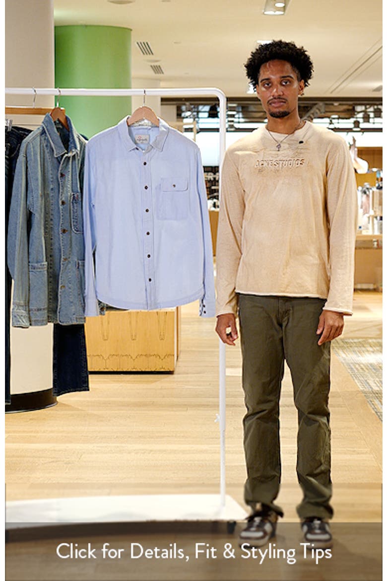 Tradesman Chambray Button-Up Shirt video