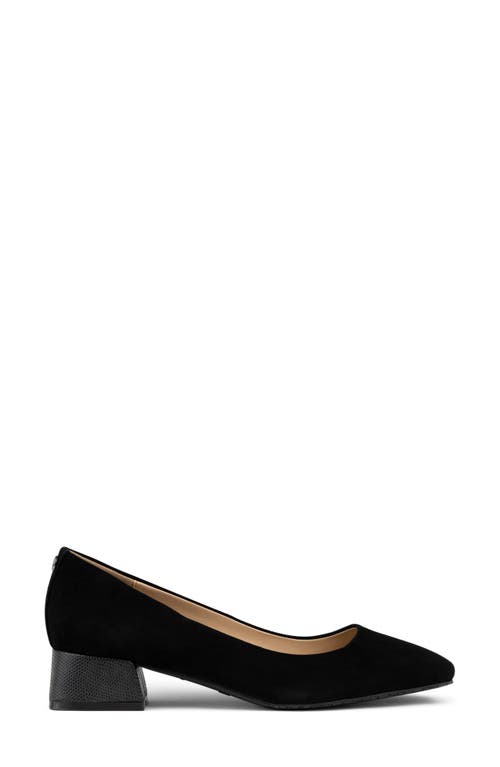 Nydj Teddie Square Toe Pump In Black