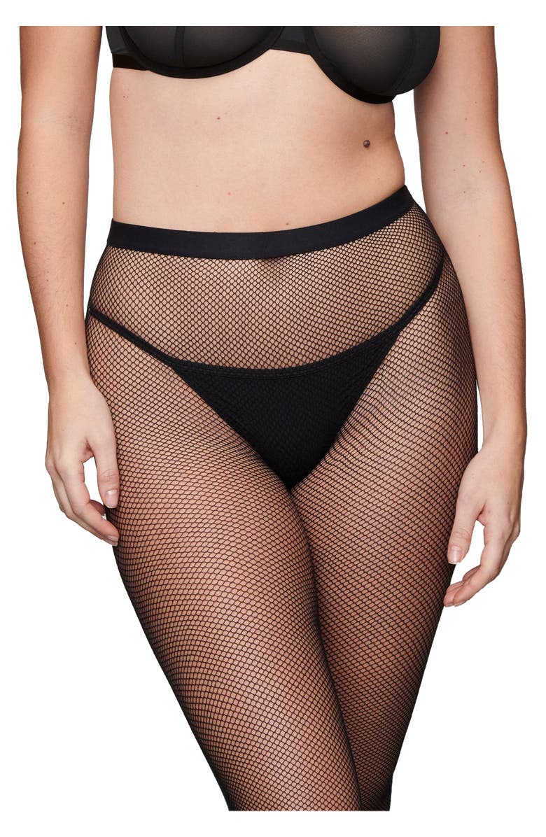 CUUP The Fishnet Tight Mesh, Main, color, Black