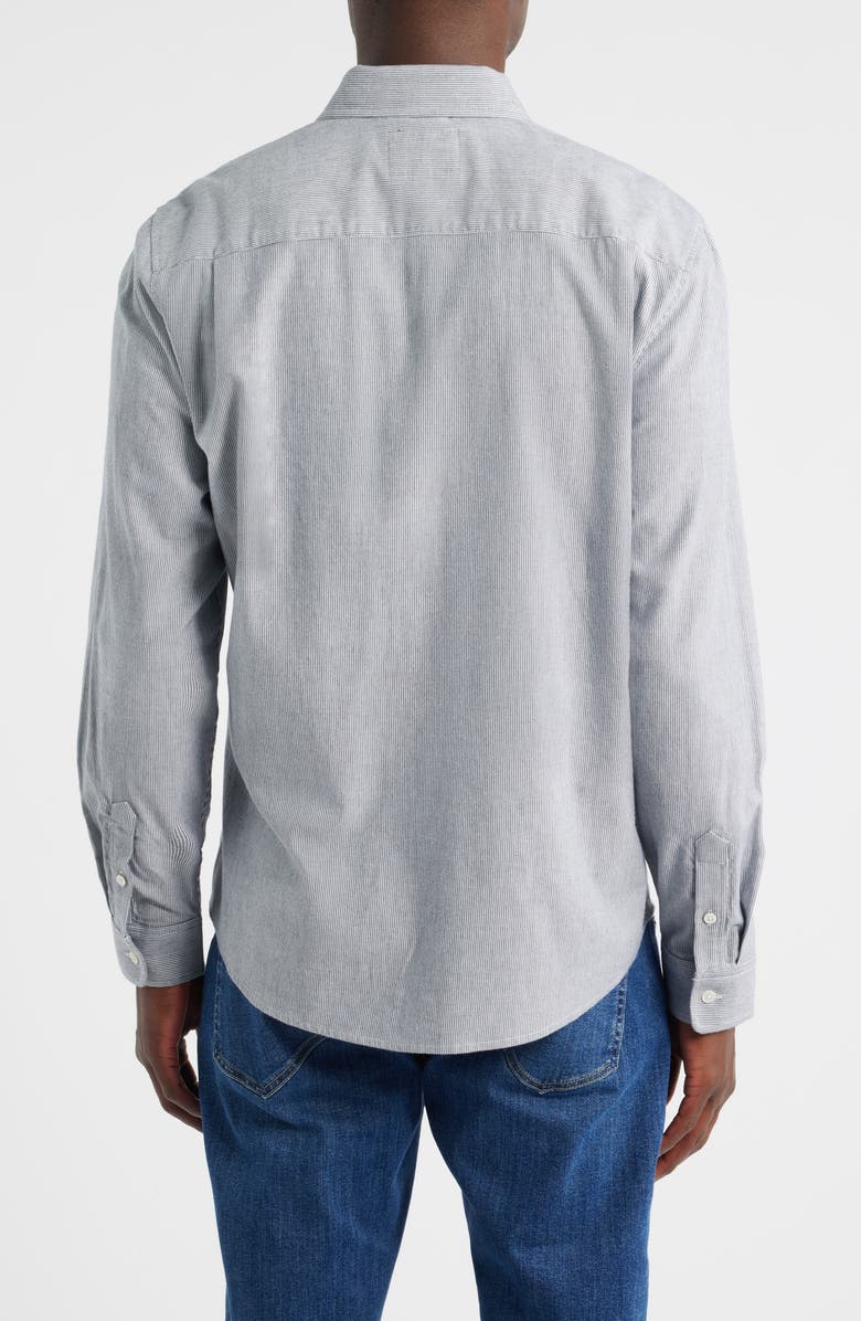 Rails Vance Stripe Cotton Blend Button-Down Shirt, Alternate, color, Navy Rope Stripe