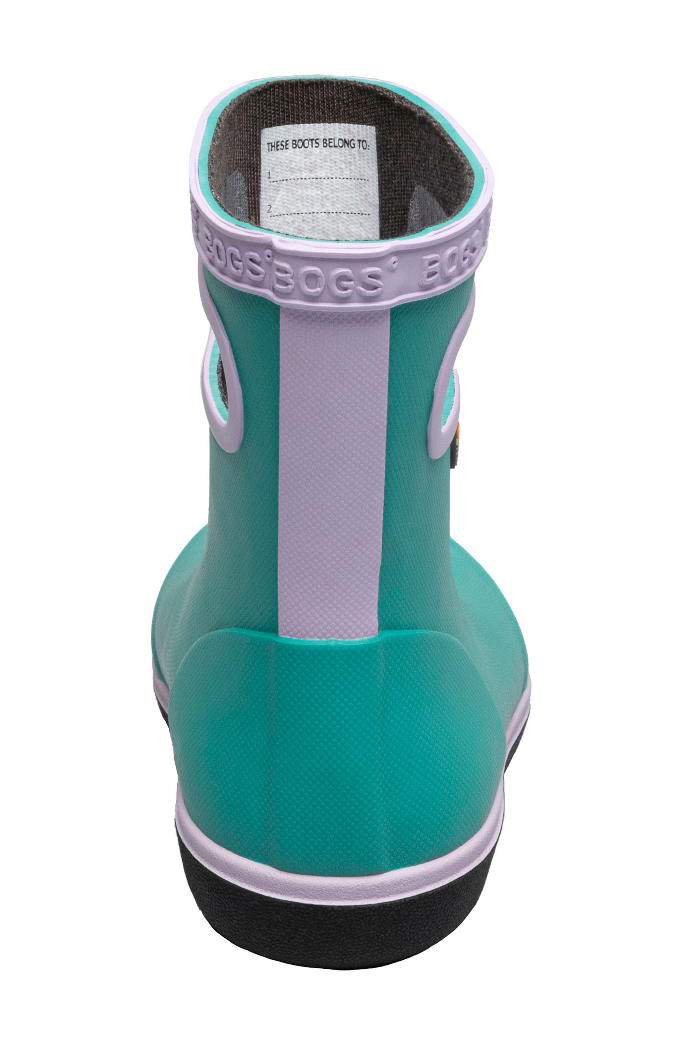 Kids' Skipper II Waterproof Rain Boot, Alternate, color, TEAL