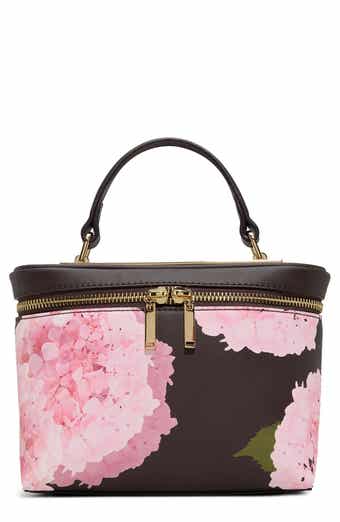 Tia Faux Leather Top Handle Bag