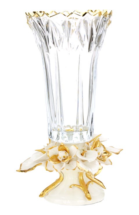 Crowned Calla Lily Vase