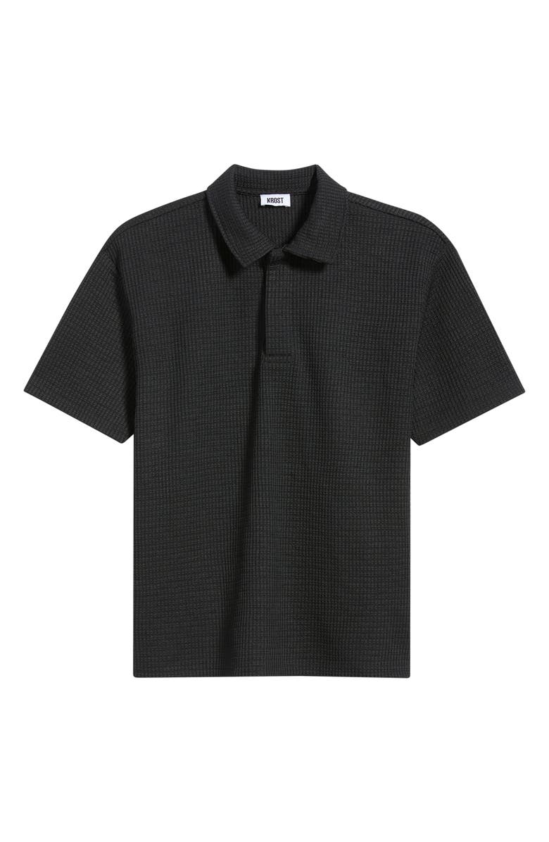 KROST Eco Rib Polo, Alternate, color, Black