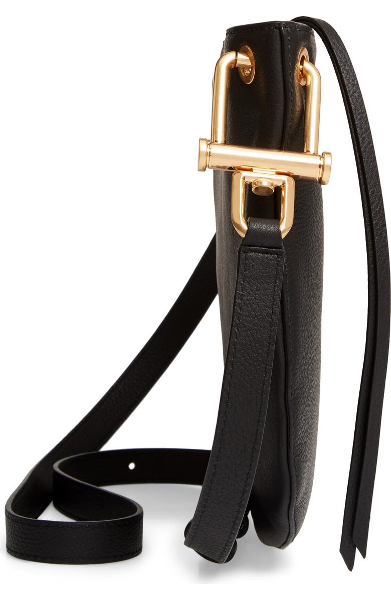 BOSS Kristin Leather Crossbody Bag, Alternate, color,