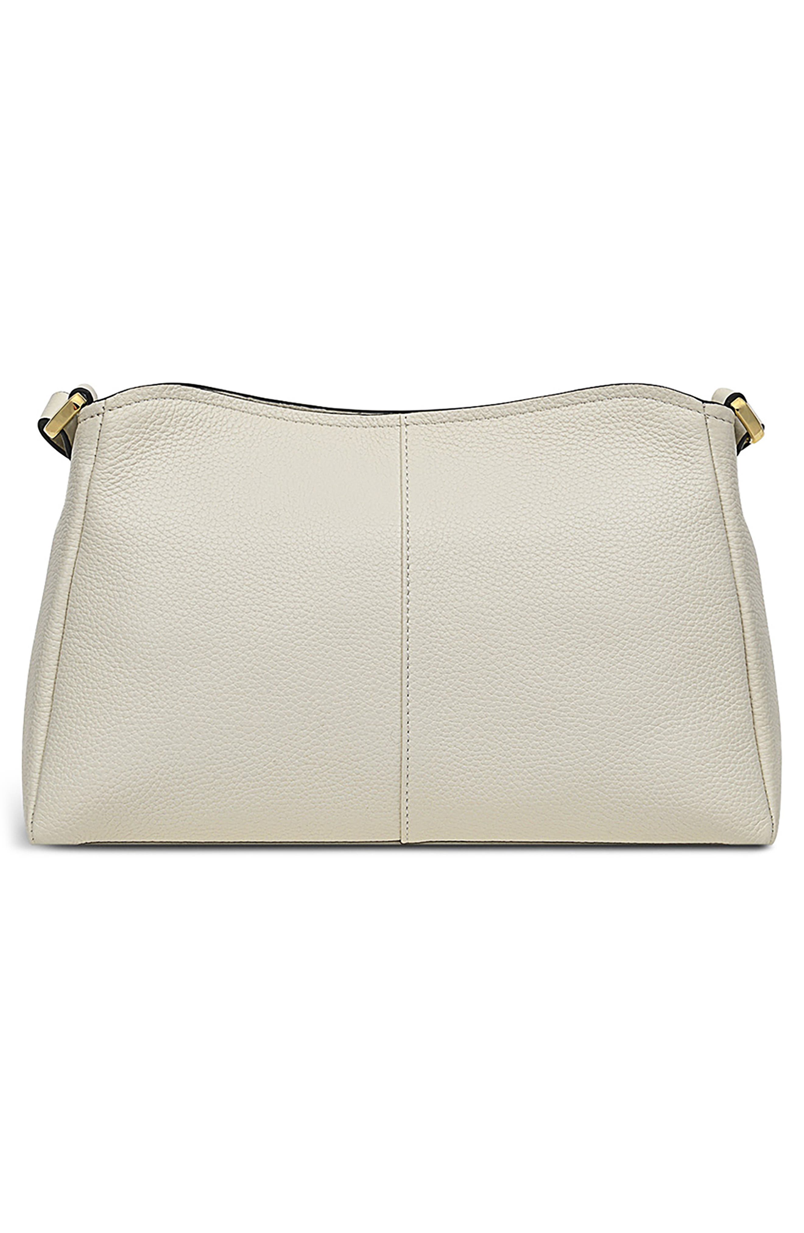 Radley New Haven Small Top Zip Crossbody Bag, Alternate, color, Chalk