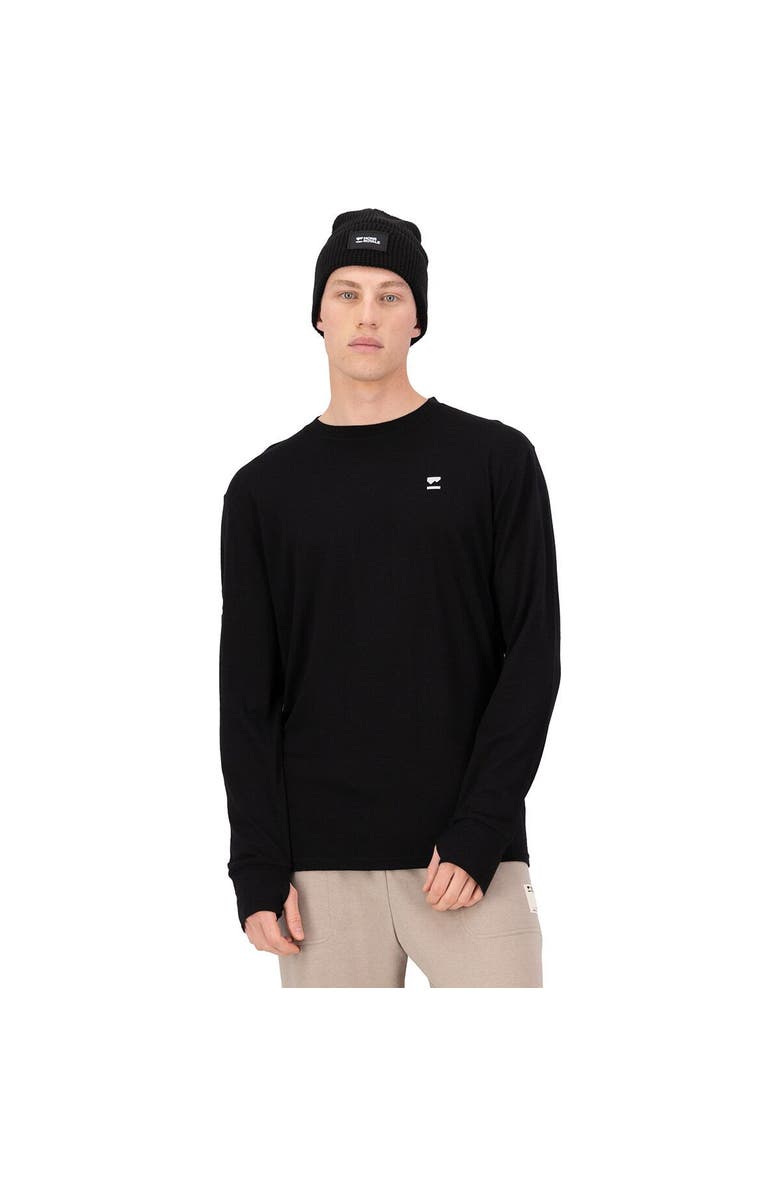 Mons Royale Yotei Classic Long-Sleeve Shirt - Men's, Main, color, Black2