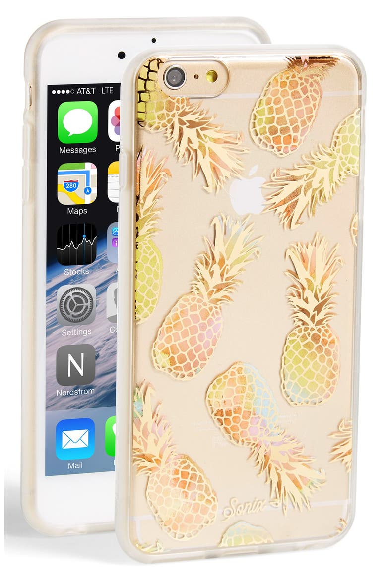 'Liana' iPhone 6 Plus & 6s Plus Case, Main, color, PEACH