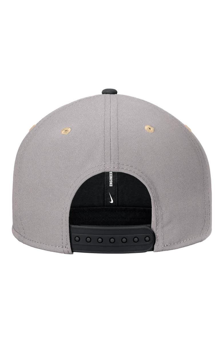 Nike Men's Nike Black Vanderbilt Commodores Vintage Patch Snapback Hat, Alternate, color, Black