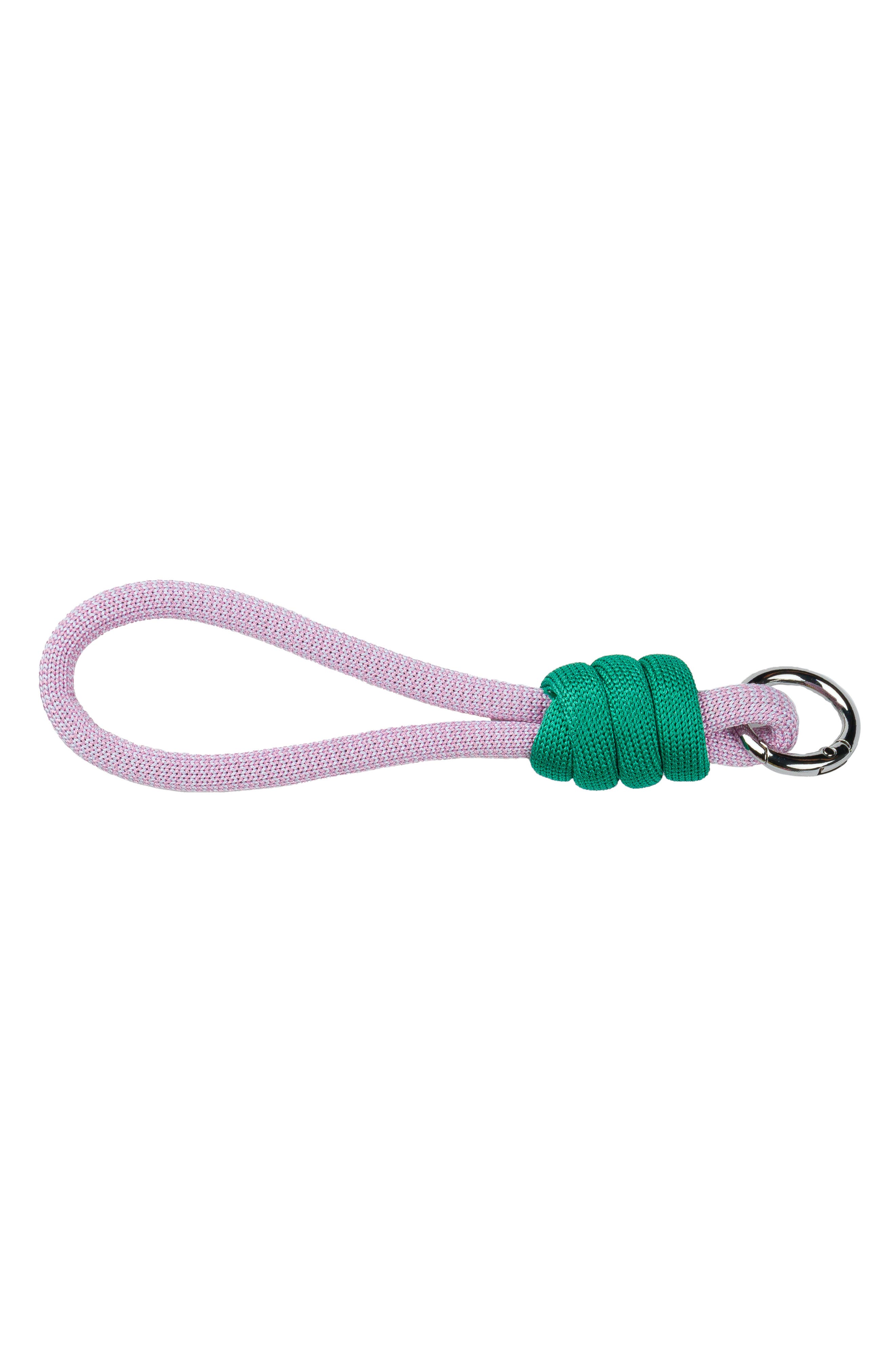 verloop Colorblock Loop Key Chain, Alternate, color, Pink