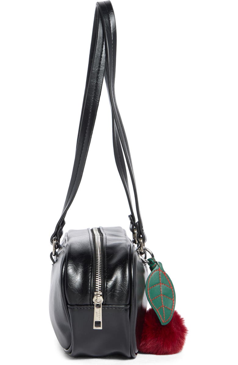 Madden Girl East/West Shoulder Bag, Alternate, color, Black