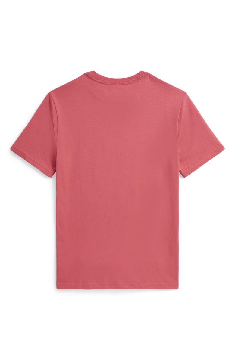 Polo Ralph Lauren Kids' Polo Bear Cotton Jersey Tee, Alternate, color, Adirondack Berry