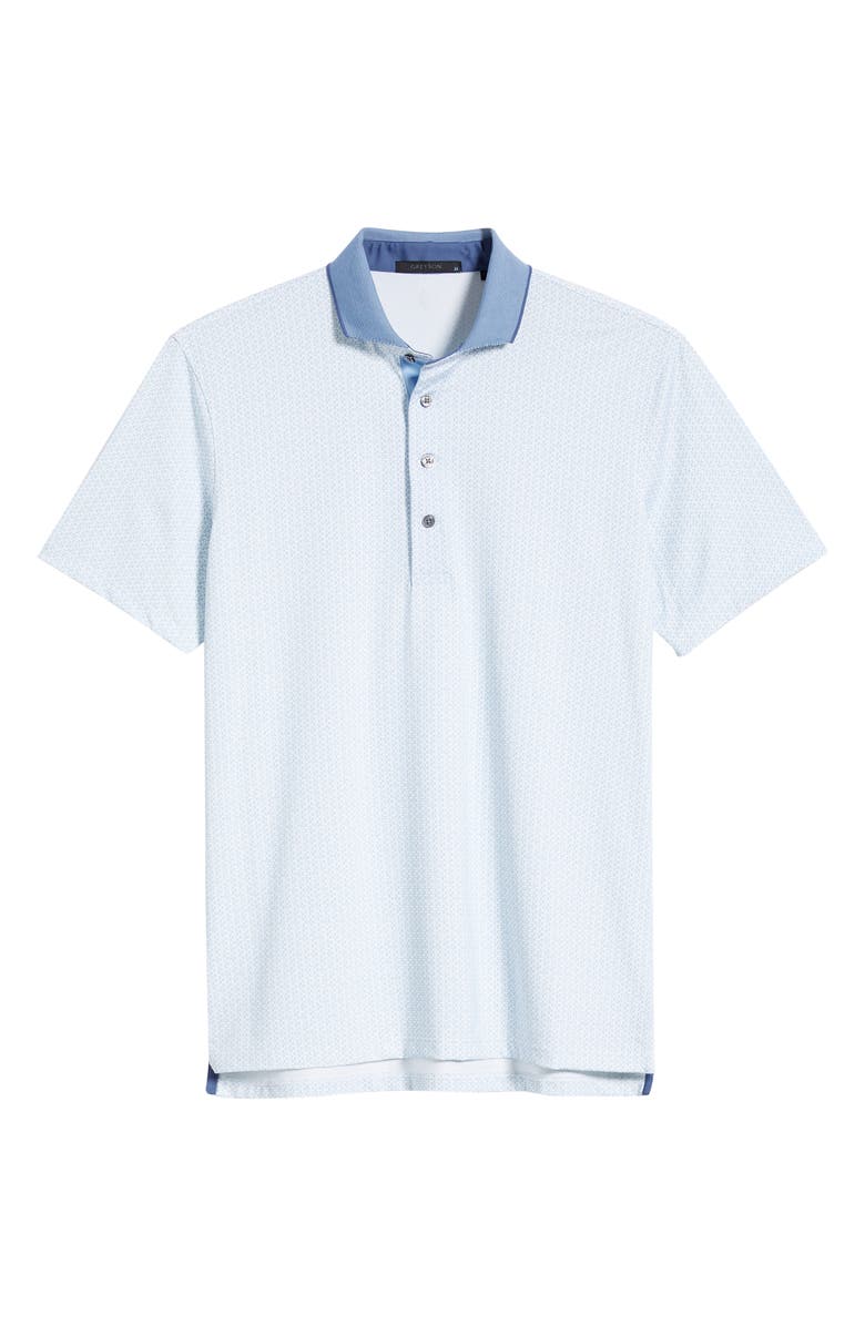 Greyson Iron Serpent Performance Polo, Alternate, color, Arctic