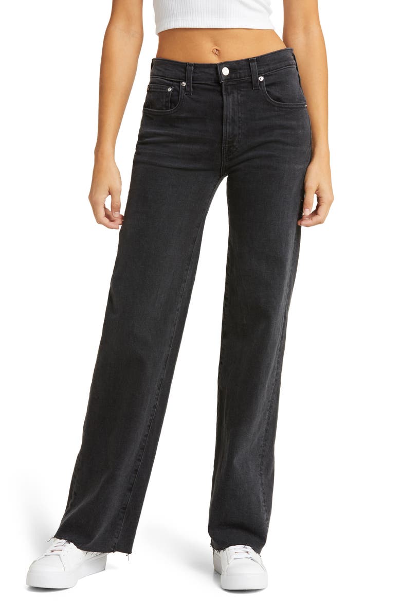 Marli Straight Leg Jeans, Main, color, FOG