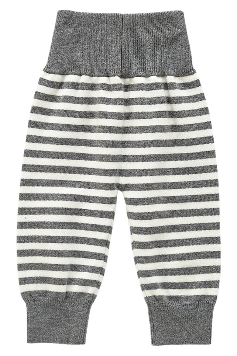 Jordan Stripe Cotton Pants, Alternate, color, GRAY
