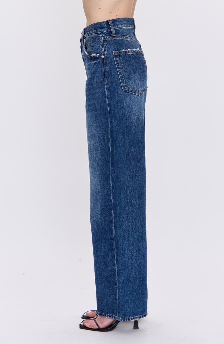 Pistola Tate High Waist Wide Leg Jeans, Alternate, color, Fulton