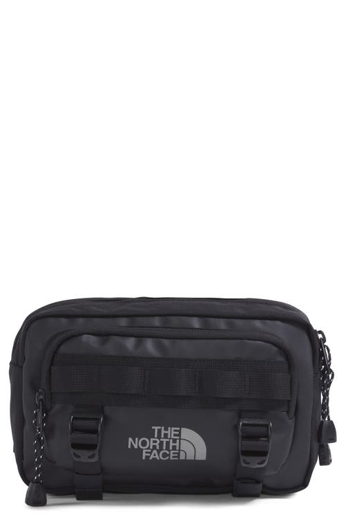 The North Face Base Camp Canvas Belt Bag In Tnf Black/asphalt Grey