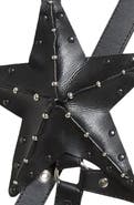 Noir Kei Ninomiya Studded Faux Leather Star Harness