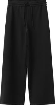MANGO Pull-On Straight Leg Pants
