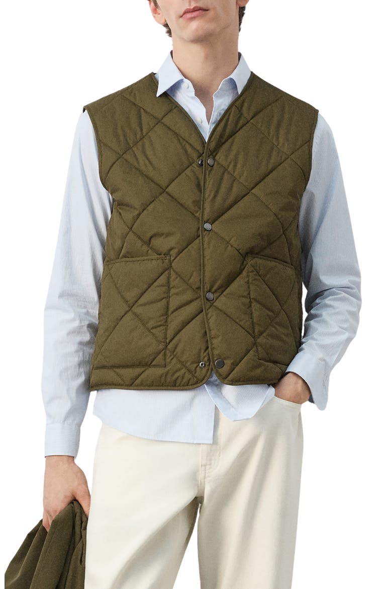 Water Repellent Parka with Removable Vest, Alternate, color, OLIVE GREEN