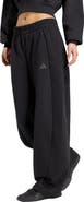 adidas Fleece Wide Leg Pants