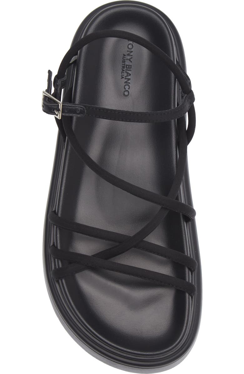 Tony Bianco Jett Strappy Platform Sandal, Alternate, color, Black Scuba
