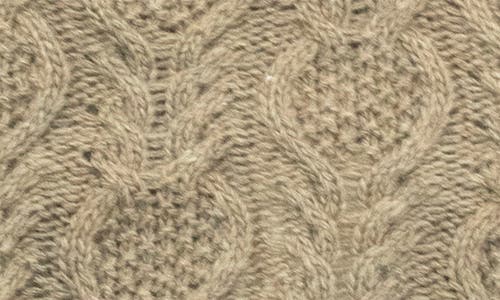 Portolano Slouchy Fancy Beanie In Brown