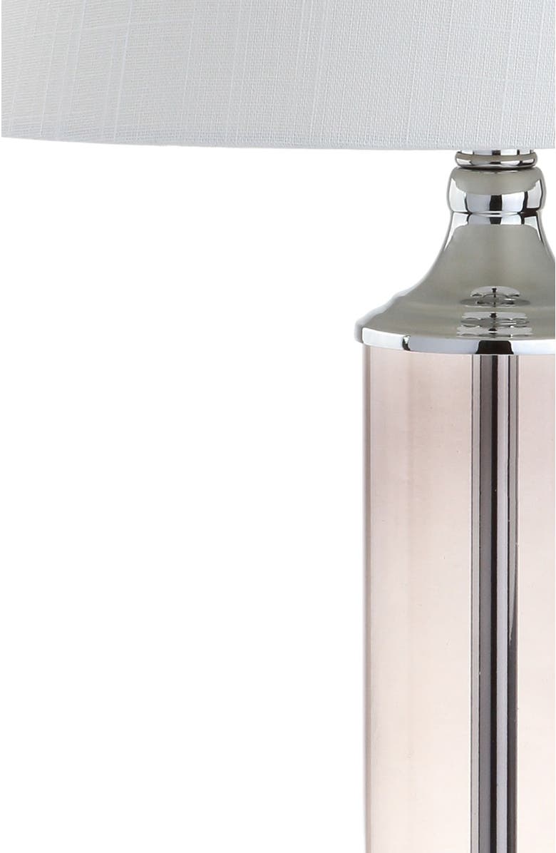 JONATHAN Y Astor 29" Glass LED Table Lamp, Alternate, color, Smoked Gray