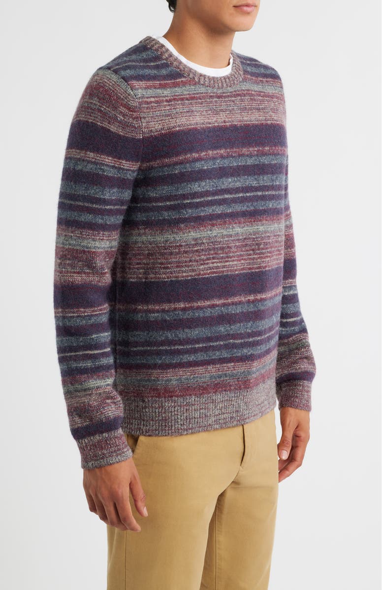 Treasure & Bond Stripe Crewneck Sweater, Alternate, color, Navy Still Ian Stripe