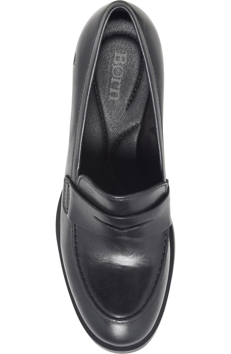 Børn Holliston Block Heel Penny Loafer, Alternate, color,