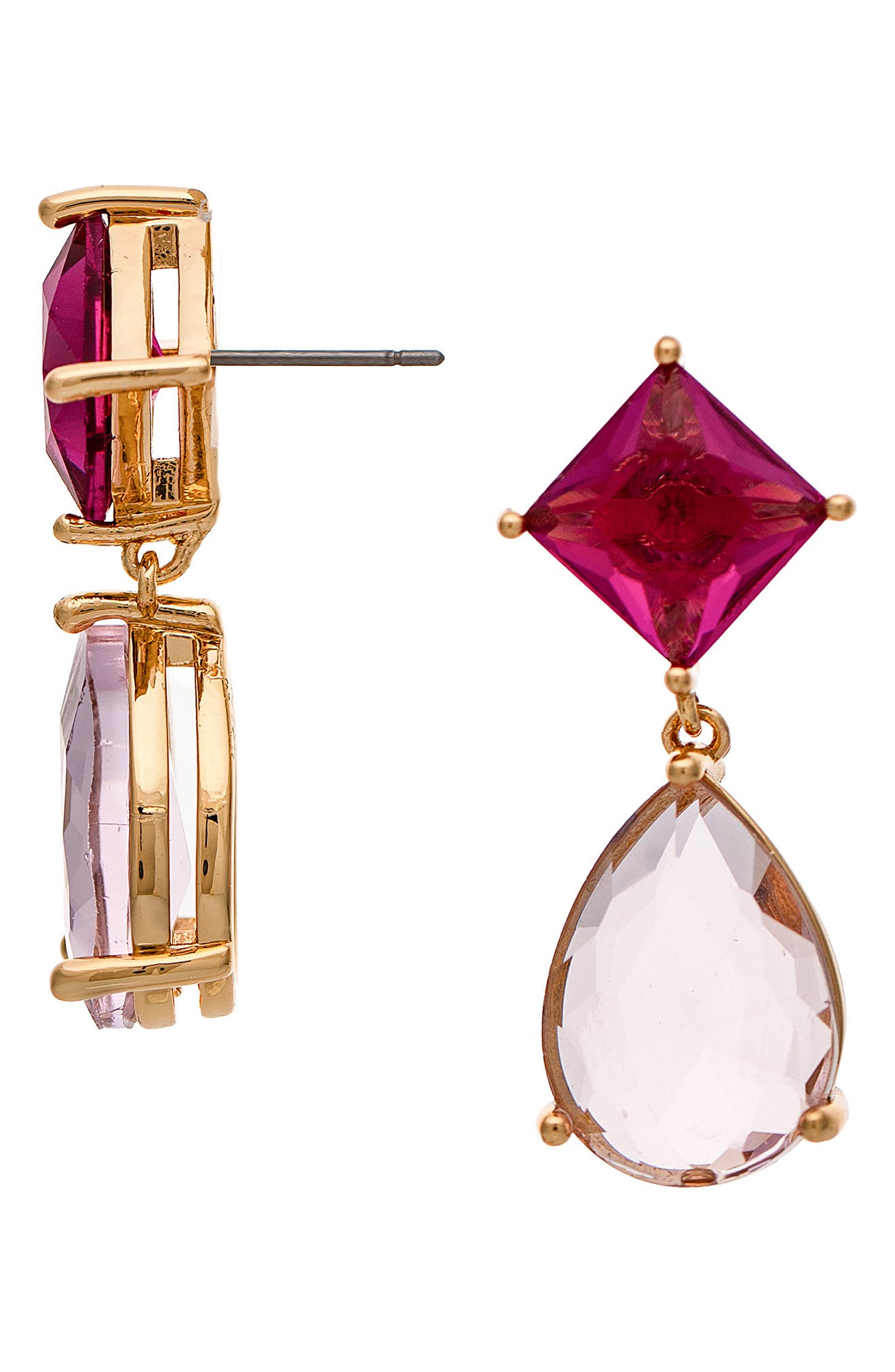 Cubic Zirconia Drop Earrings