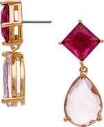 RIVKA FRIEDMAN Cubic Zirconia Drop Earrings