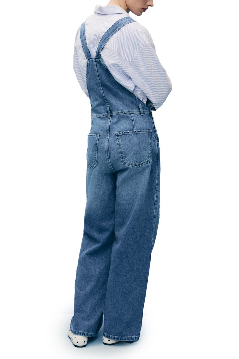 Denim Overalls, Alternate, color, MEDIUM BLUE